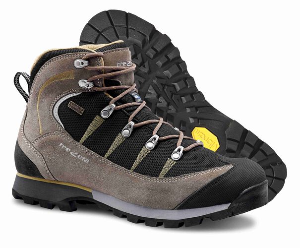 Trezeta hiking boots 'colorado mid ws' brown orange vibram size 45