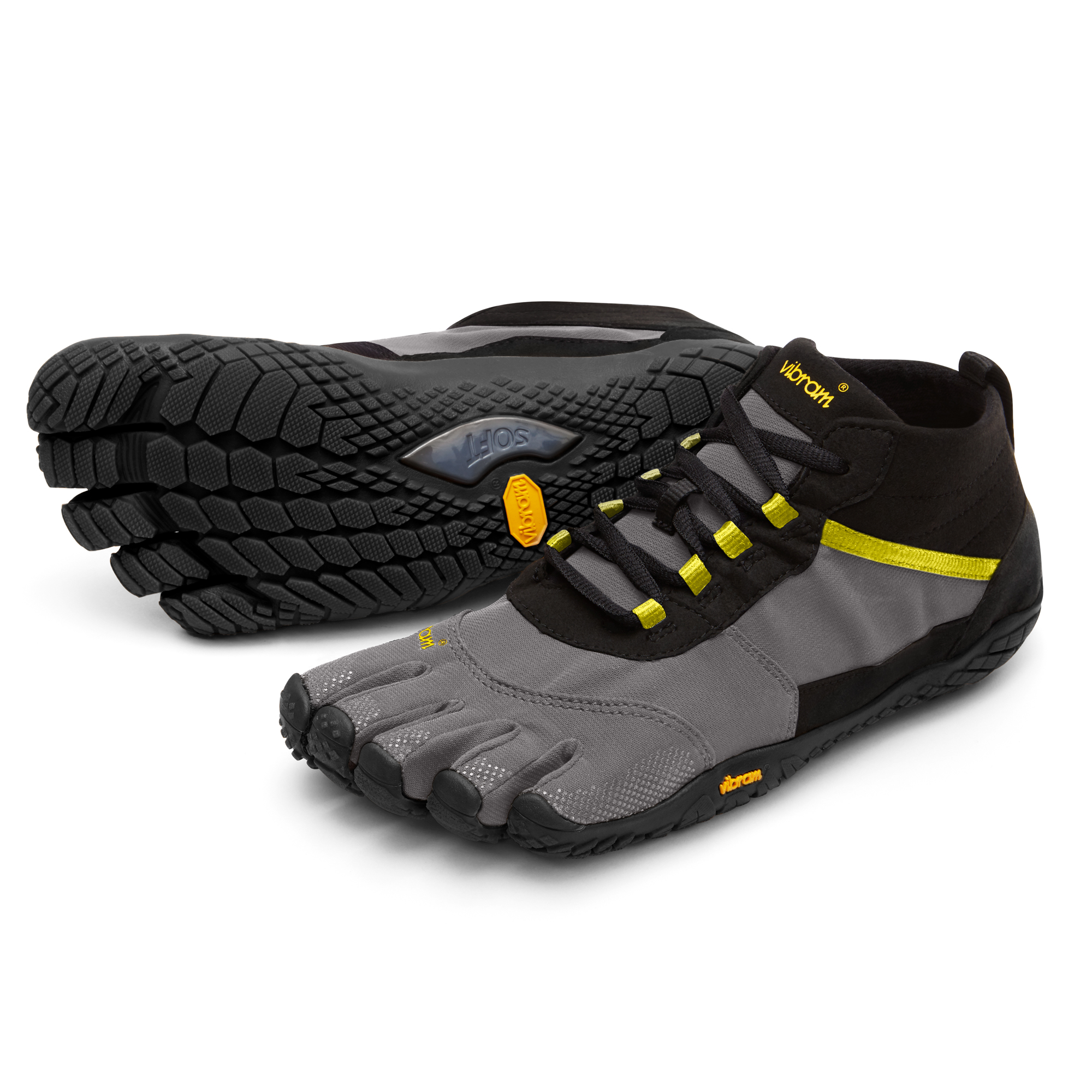 Mens Hiking Trail Trek Walking Shoes Trainers Grey 