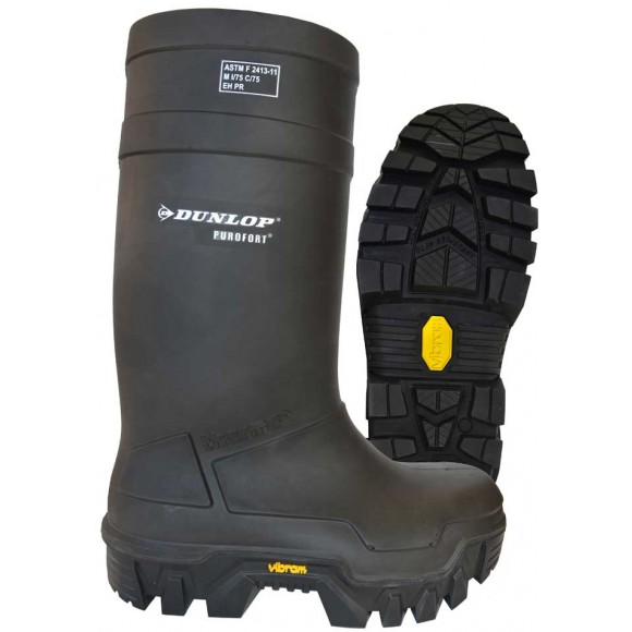 Chaussure Industrielle Mixte DUNLOP Purofrot Expander Full Safety with Vibram Sole